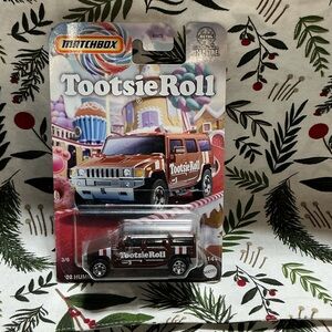 Matchbox Tootsie Roll Hummer - Brown and White